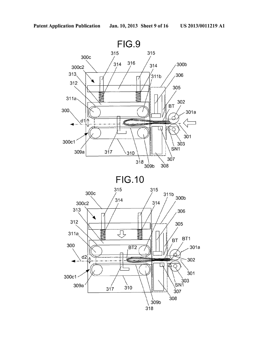 BOOKLET CONVEYING DEVICE, IMAGE FORMING SYSTEM, AND BOOKLET CONVEYING     METHOD - diagram, schematic, and image 10