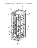 Racked Power Supply Ventilation diagram and image