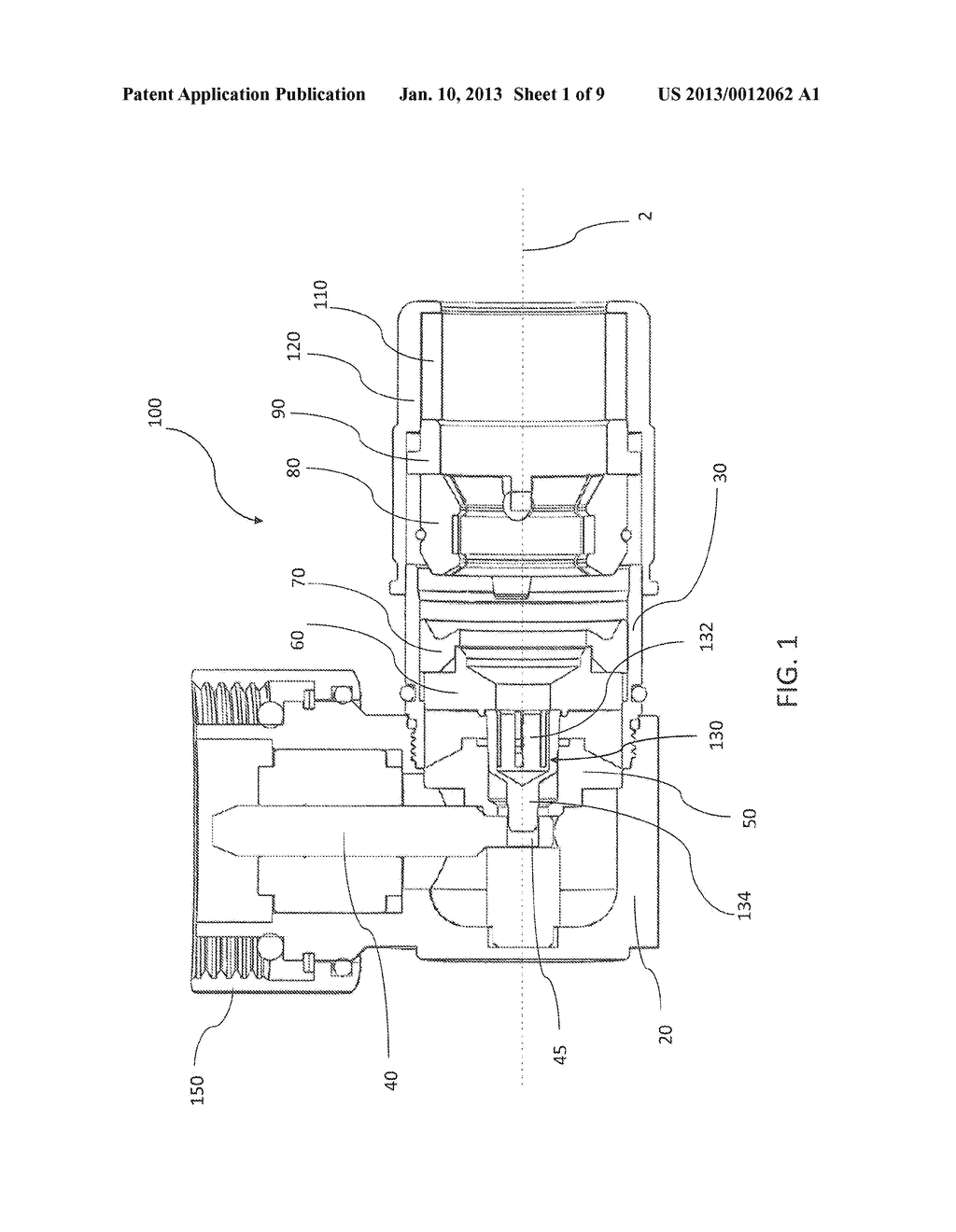 COAXIAL CABLE CONNECTOR ASSEMBLY - diagram, schematic, and image 02