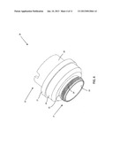 CONNECTOR FOR CLAMPING A COAXIAL CABLE diagram and image