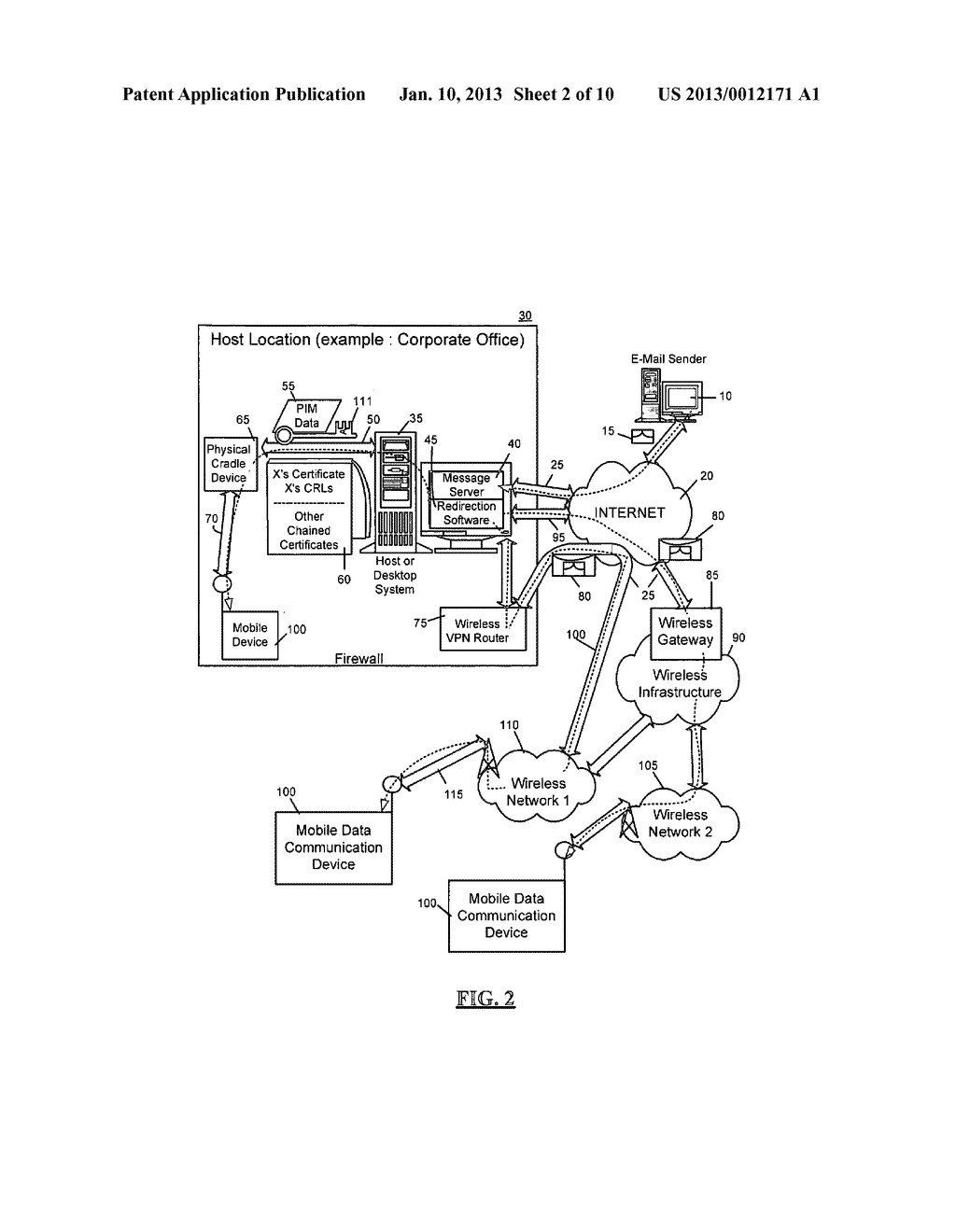 SYSTEM AND METHOD FOR HANDLING MESSAGE RECEIPT NOTIFICATION - diagram, schematic, and image 03
