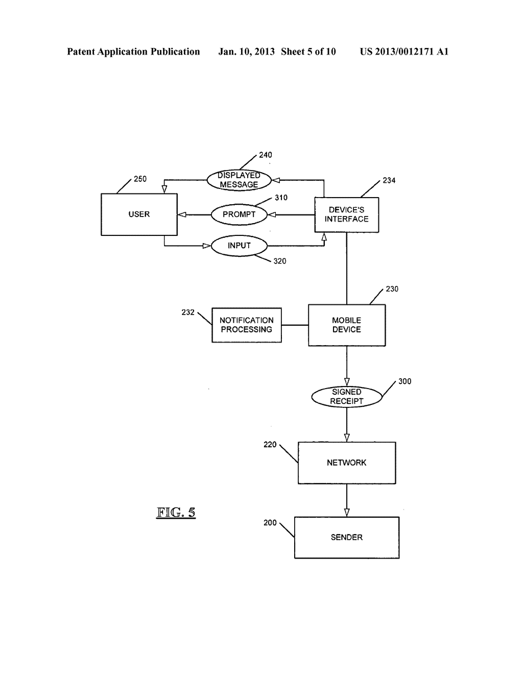 SYSTEM AND METHOD FOR HANDLING MESSAGE RECEIPT NOTIFICATION - diagram, schematic, and image 06