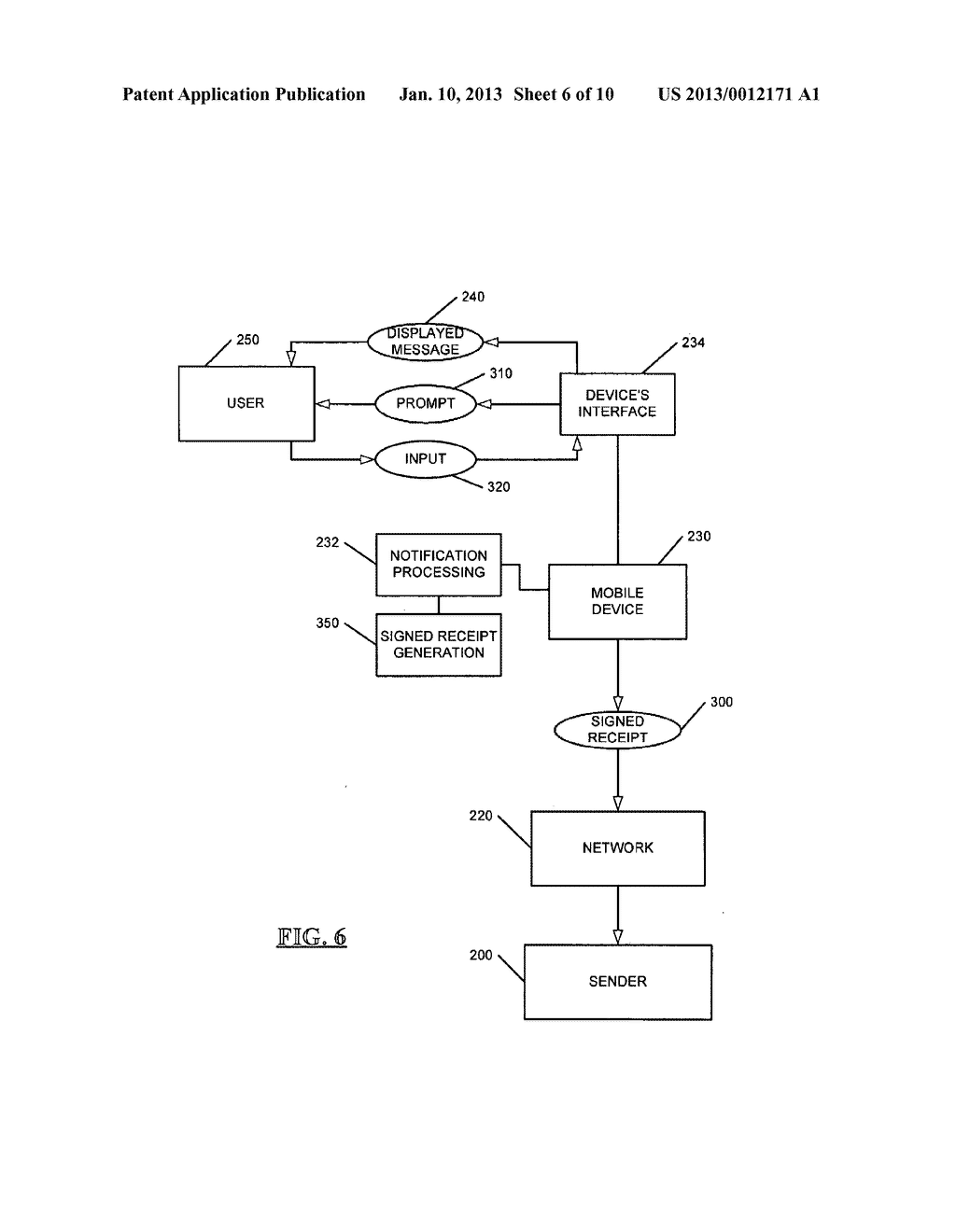 SYSTEM AND METHOD FOR HANDLING MESSAGE RECEIPT NOTIFICATION - diagram, schematic, and image 07