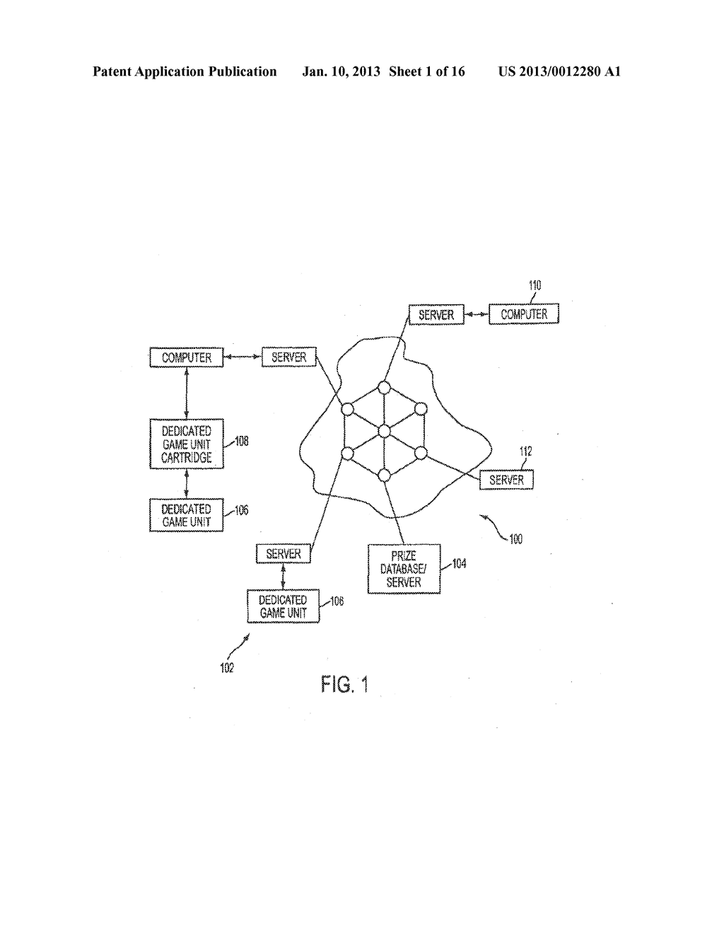 METHOD AND INTERFACE FOR NETWORK GAMING - diagram, schematic, and image 02