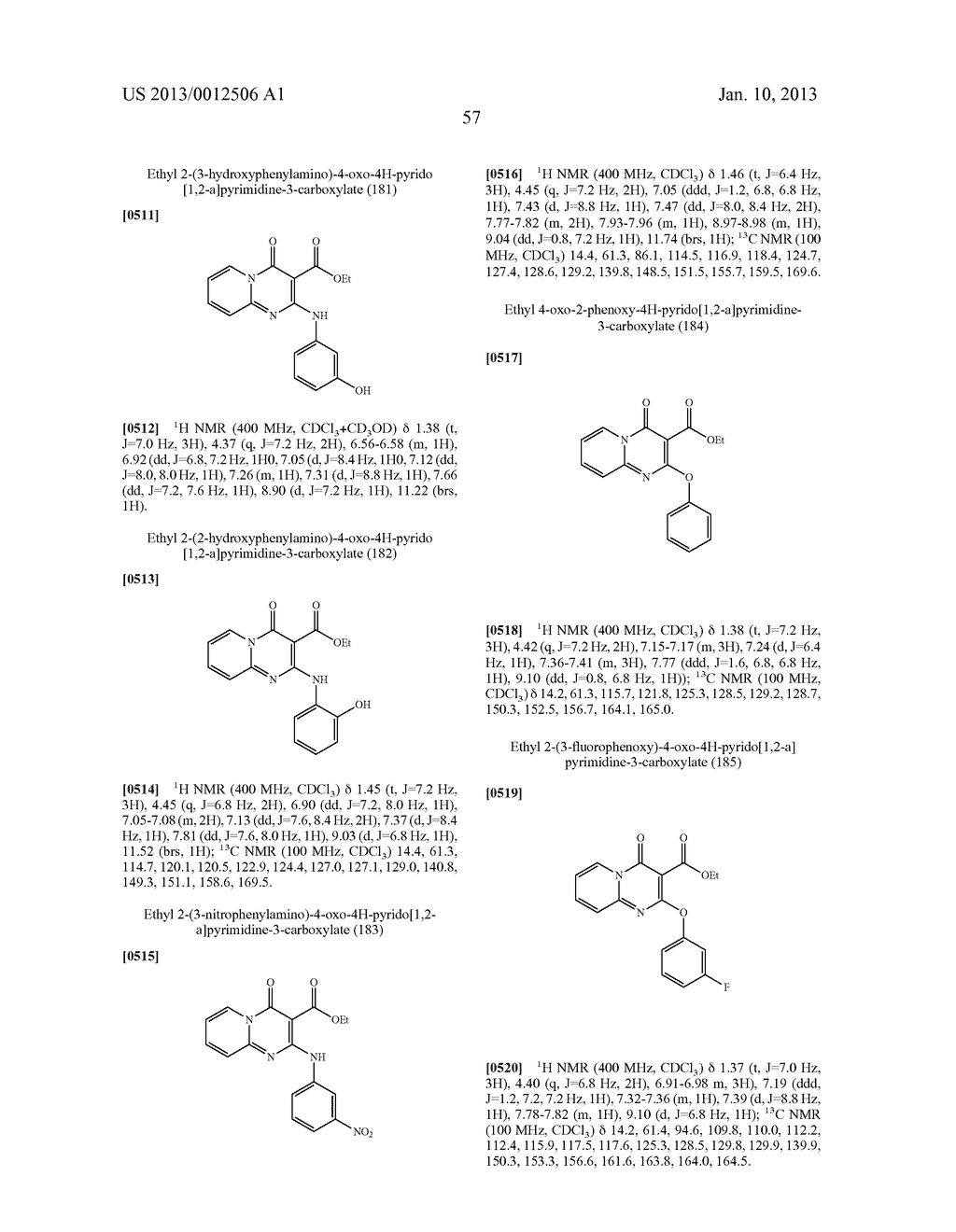 ANTI-INFECTIVE PYRIDO (1,2-A) PYRIMIDINES - diagram, schematic, and image 68