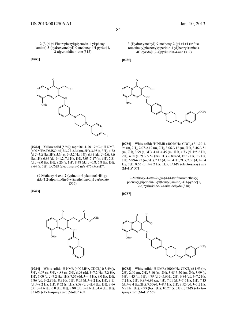ANTI-INFECTIVE PYRIDO (1,2-A) PYRIMIDINES - diagram, schematic, and image 95