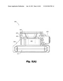 Low-profile surgical access devices with anchoring diagram and image