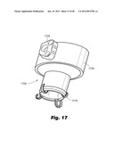 Low-profile surgical access devices with anchoring diagram and image