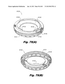 Low-profile surgical access devices with anchoring diagram and image