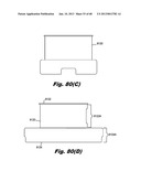 Low-profile surgical access devices with anchoring diagram and image