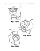 Low-profile surgical access devices with anchoring diagram and image