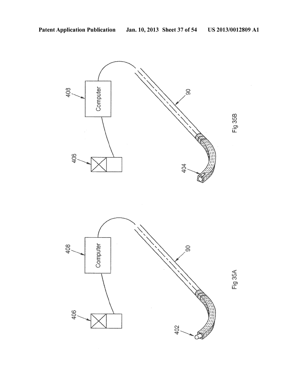 SYSTEM AND METHOD FOR SENSING SHAPE OF ELONGATED INSTRUMENT - diagram, schematic, and image 38