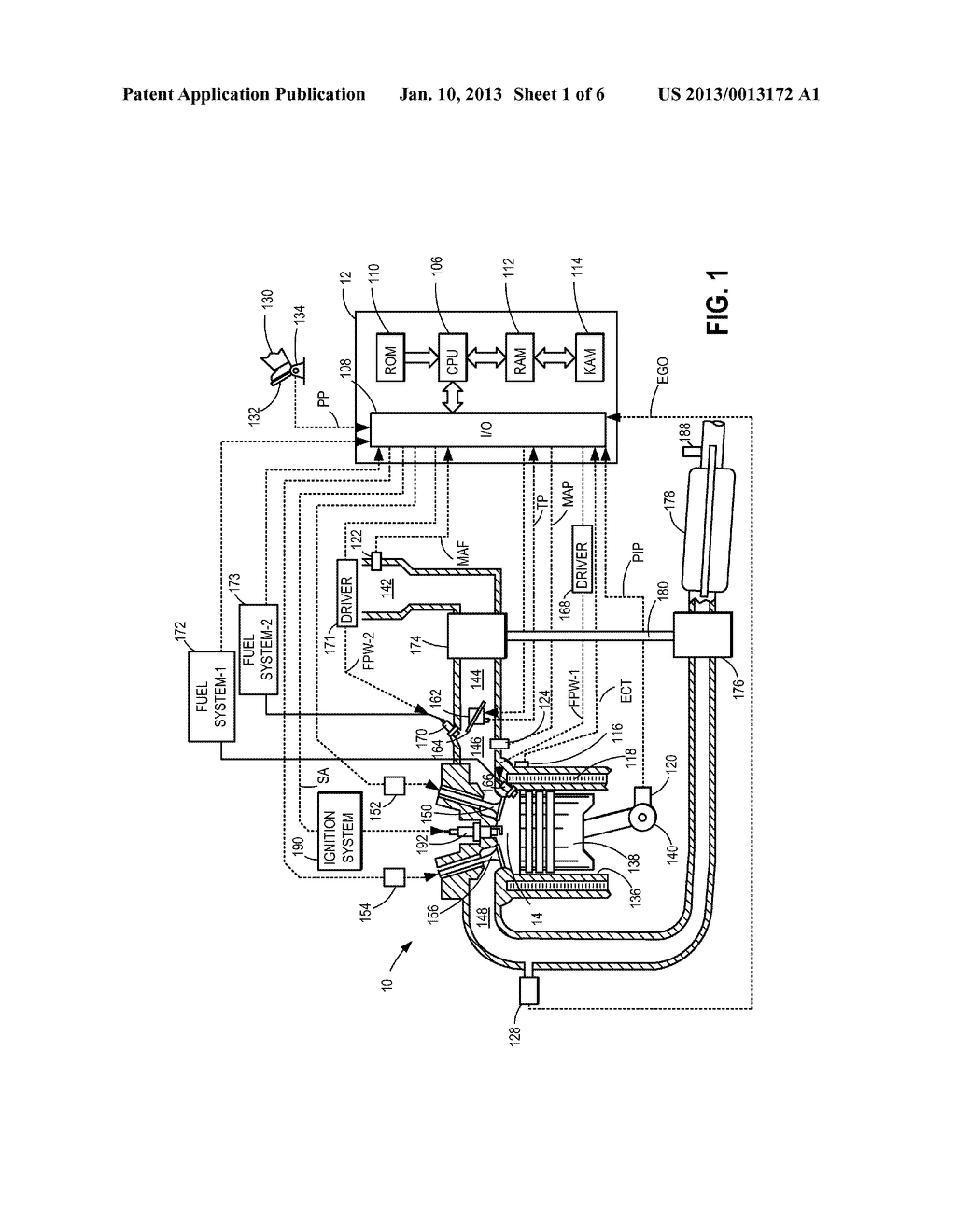 METHOD AND SYSTEM FOR ENGINE CONTROL - diagram, schematic, and image 02