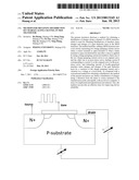 METHOD FOR OBTAINING DISTRIBUTION OF CHARGES ALONG CHANNEL IN MOS     TRANSISTOR diagram and image