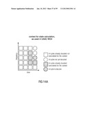 AUDIO ENCODER, AUDIO DECODER, METHOD FOR ENCODING AND AUDIO INFORMATION,     METHOD FOR DECODING AN AUDIO INFORMATION AND COMPUTER PROGRAM USING A     HASH TABLE DESCRIBING BOTH SIGNIFICANT STATE VALUES AND INTERVAL     BOUNDARIES diagram and image