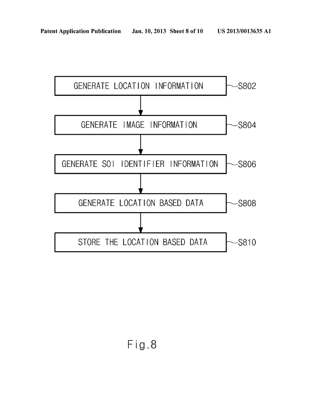 LOCATION-BASED DATA SERVICE APPARATUS AND METHOD - diagram, schematic, and image 09