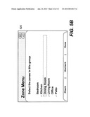 User Interfaces for Controlling and Manipulating Groupings in a Multi-Zone     Media System diagram and image