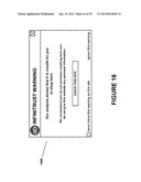 INDICATING WEBSITE REPUTATIONS DURING WEBSITE MANIPULATION OF USER     INFORMATION diagram and image