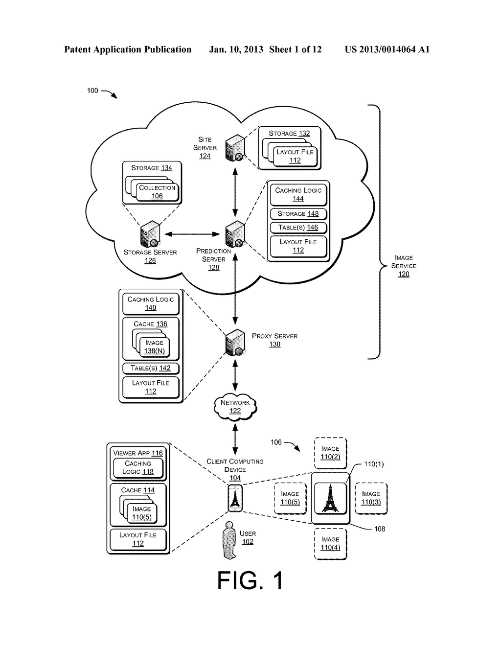 Predictive, Multi-Layer Caching Architectures - diagram, schematic, and image 02