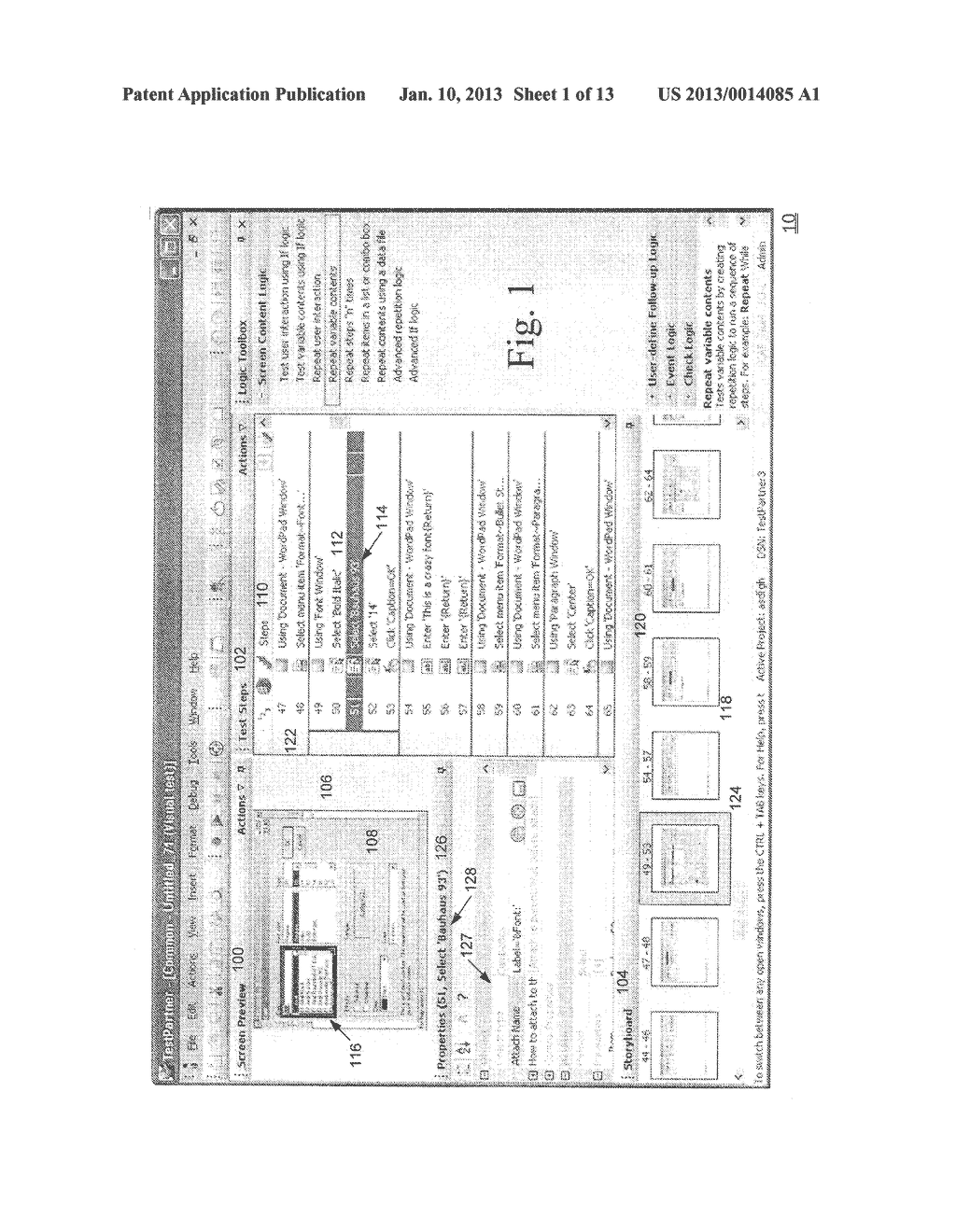 VISUAL INTERFACE OF AUTOMATED SOFTWARE TESTING - diagram, schematic, and image 02