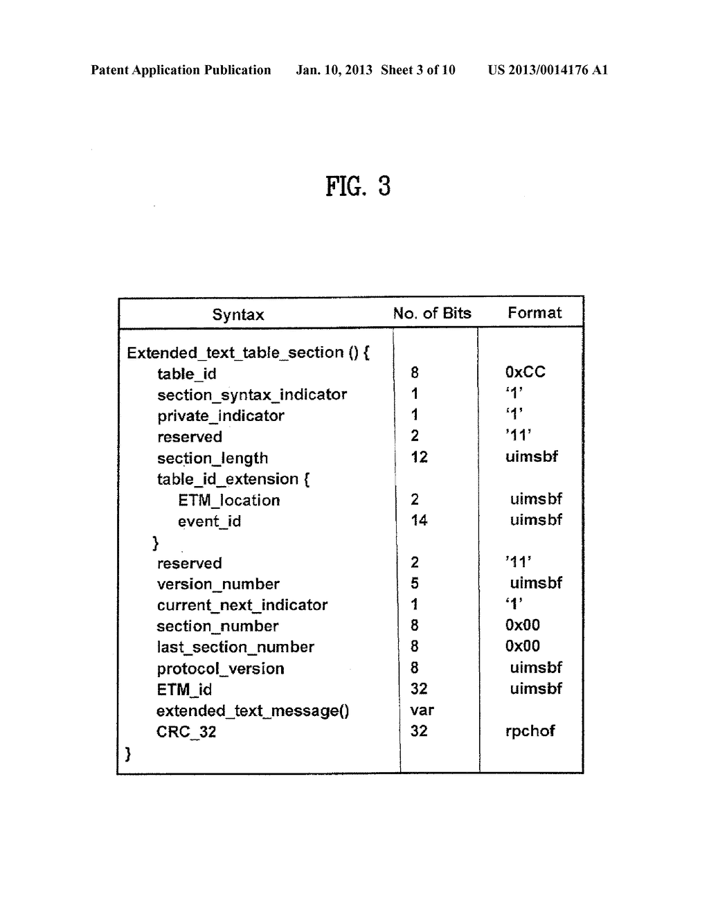 DIGITAL TELEVISION SIGNAL, DIGITAL TELEVISION RECEIVER, AND METHOD OF     PROCESSING DIGITAL TELEVISION SIGNAL - diagram, schematic, and image 04