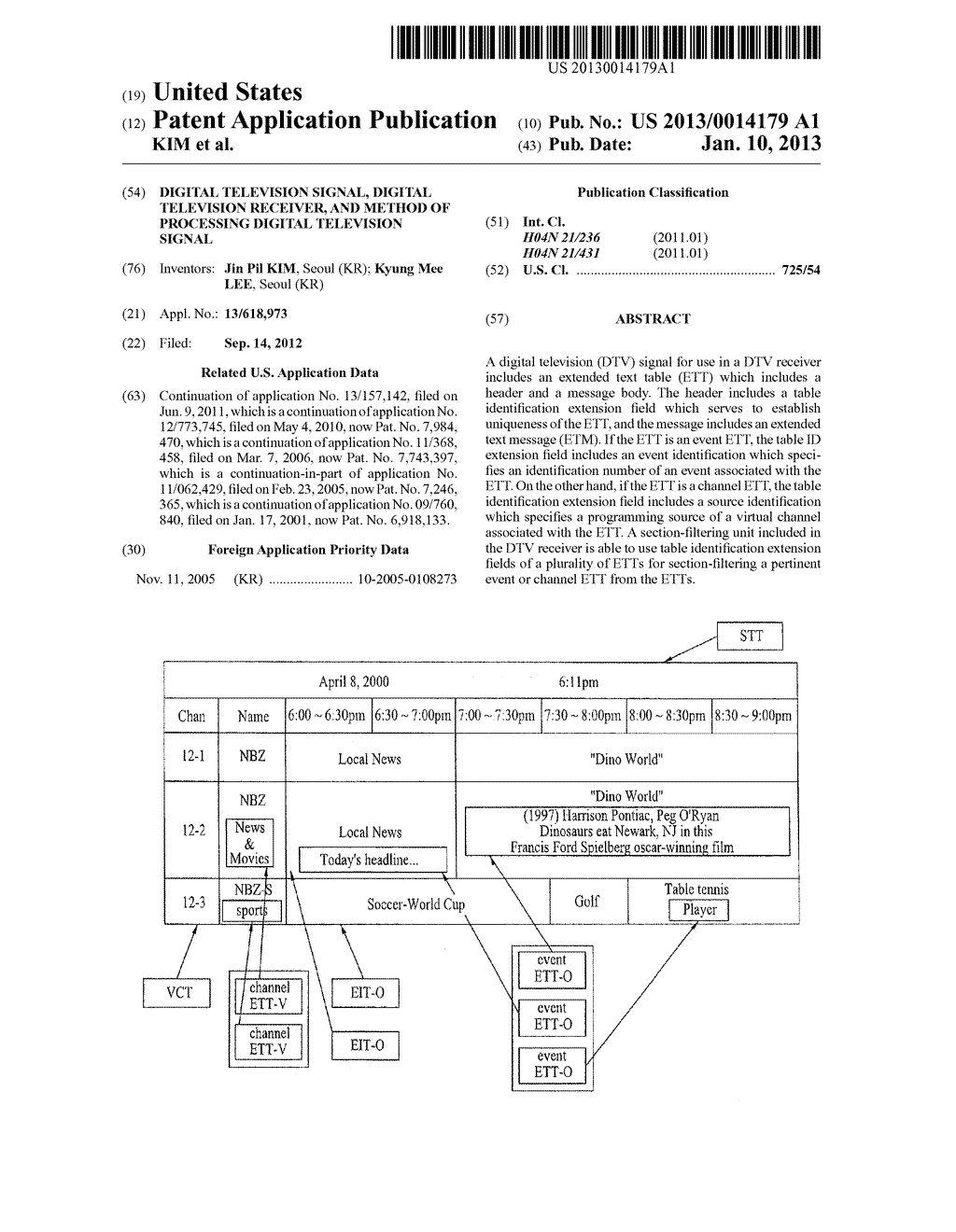 DIGITAL TELEVISION SIGNAL, DIGITAL TELEVISION RECEIVER, AND METHOD OF     PROCESSING DIGITAL TELEVISION SIGNAL - diagram, schematic, and image 01