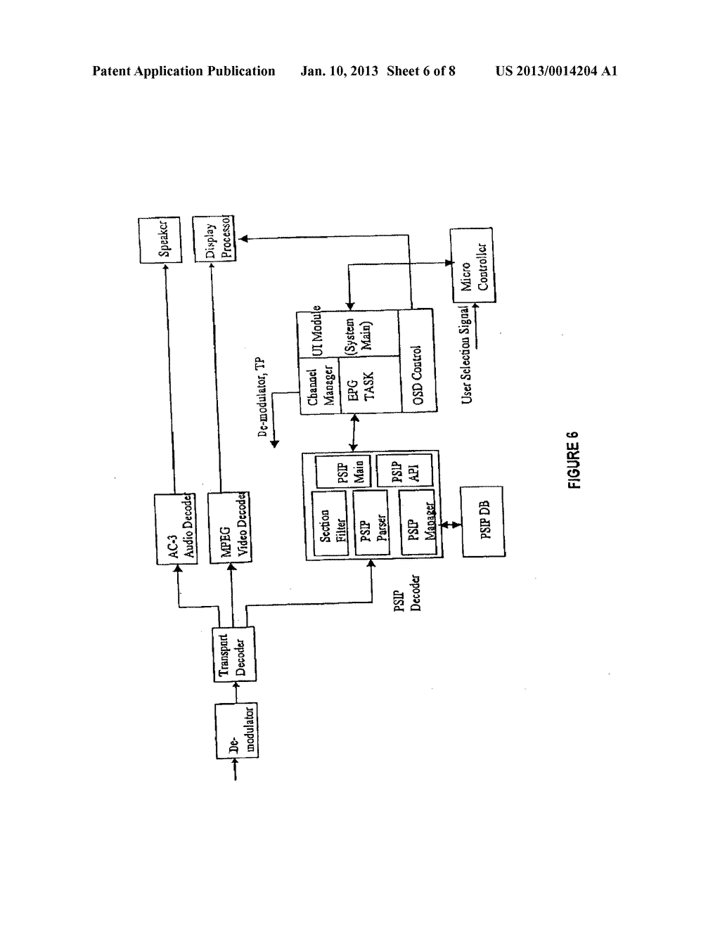 VIRTUAL CHANNEL TABLE FOR A BROADCAST PROTOCOL AND METHOD OF BROADCASTING     AND RECEIVING BROADCAST SIGNALS USING THE SAME - diagram, schematic, and image 07