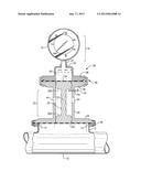 Pressure Gauge and Diaphragm Adapter for use with Sanitary ConduitAANM Feldmeier; Robert H.AACI FayettevilleAAST NYAACO USAAGP Feldmeier; Robert H. Fayetteville NY US diagram and image