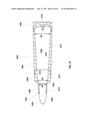 NARROWING HIGH STRENGTH POLYMER-BASED CARTRIDGE CASING FOR BLANK AND     SUBSONIC AMMUNITION diagram and image