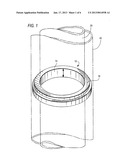 APPARATUS FOR STAGE-CEMENTING AN OIL WELL diagram and image