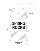 FLEXIBLE POUCH WITH INNER WALL INDICIA diagram and image