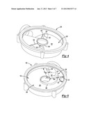 FOOD WASTE DISPOSER WITH PUMPING VANE diagram and image