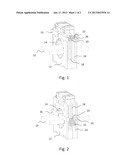 TRANSLATORY FASTENING ELEMENT FOR DETACHABLY FASTENING A CURRENT CONDUCTOR     TO A CURRENT TRANSFORMER HOUSINGAANM Leifer; ChristophAACI Bad DriburgAACO DEAAGP Leifer; Christoph Bad Driburg DEAANM Thorner; CarstenAACI MelleAACO DEAAGP Thorner; Carsten Melle DE diagram and image