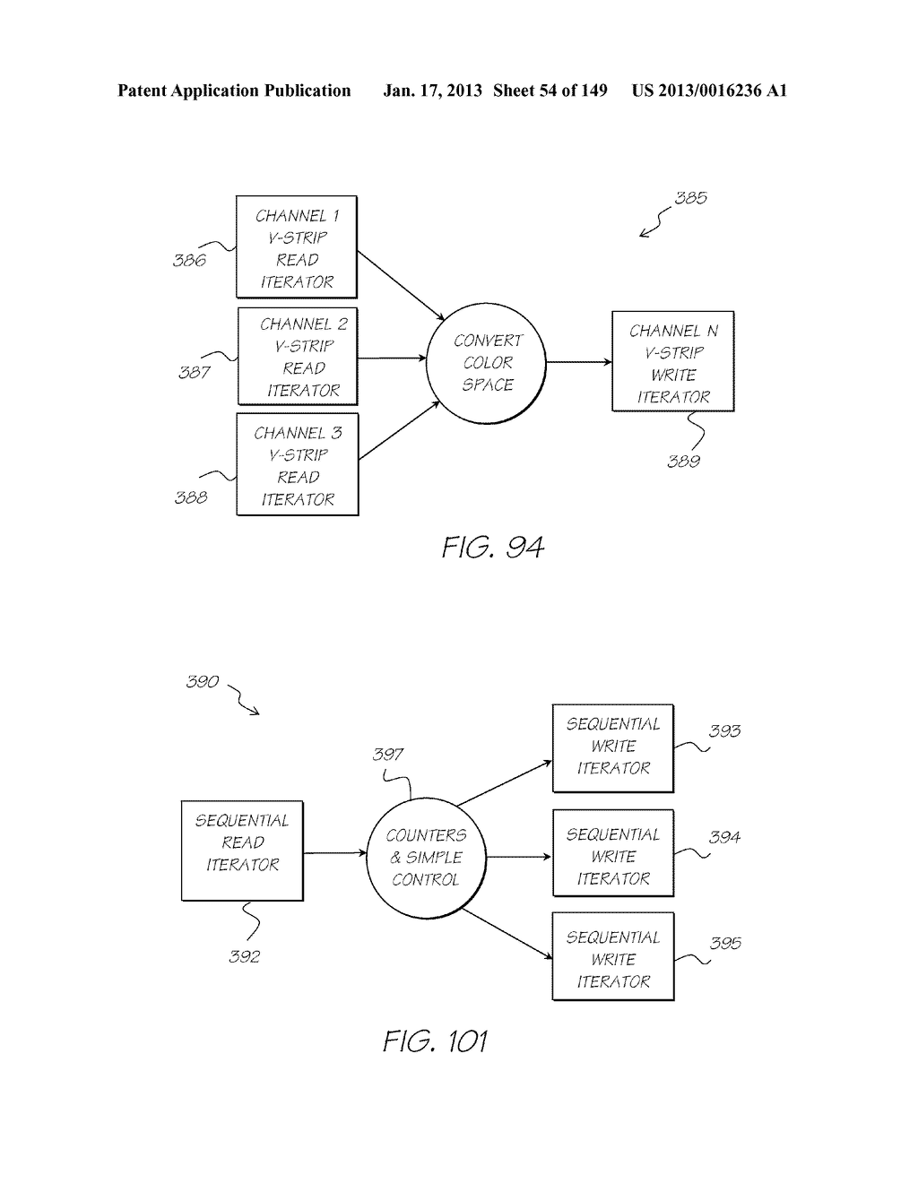 HANDHELD IMAGING DEVICE WITH MULTI-CORE IMAGE PROCESSOR INTEGRATING IMAGE     SENSOR INTERFACE - diagram, schematic, and image 55