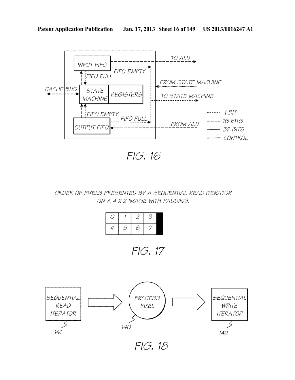 CAMERA DEVICE WITH COLOR DISPLAY AND PROCESSOR FOR DECODING DATA BLOCKS     CONTAINING PREDETERMINED AMOUNT OF DATA - diagram, schematic, and image 17