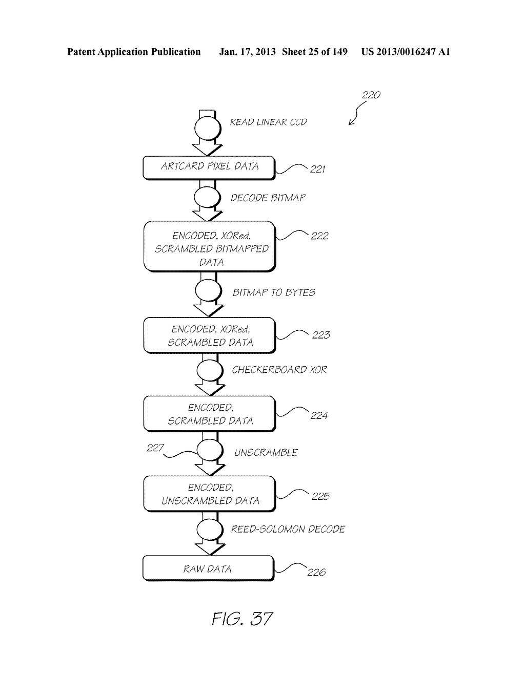 CAMERA DEVICE WITH COLOR DISPLAY AND PROCESSOR FOR DECODING DATA BLOCKS     CONTAINING PREDETERMINED AMOUNT OF DATA - diagram, schematic, and image 26
