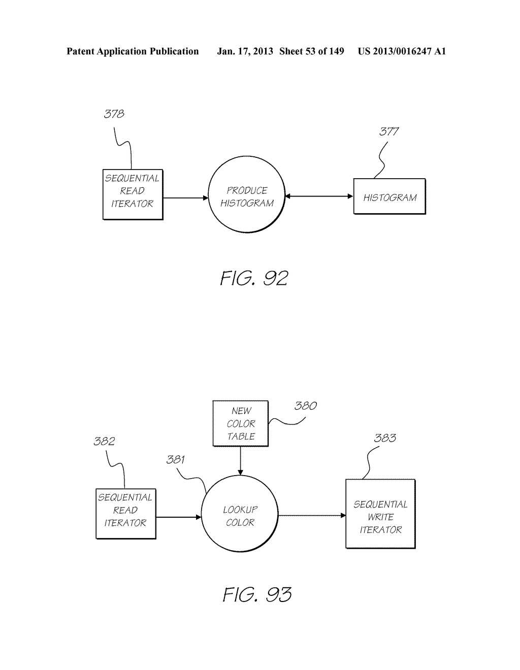 CAMERA DEVICE WITH COLOR DISPLAY AND PROCESSOR FOR DECODING DATA BLOCKS     CONTAINING PREDETERMINED AMOUNT OF DATA - diagram, schematic, and image 54