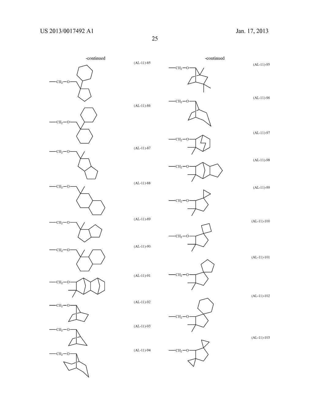 PATTERNING PROCESS AND RESIST COMPOSITIONAANM Hatakeyama; JunAACI Joetsu-shiAACO JPAAGP Hatakeyama; Jun Joetsu-shi JPAANM Hasegawa; KojiAACI Joetsu-shiAACO JPAAGP Hasegawa; Koji Joetsu-shi JPAANM Katayama; KazuhiroAACI Joetsu-shiAACO JPAAGP Katayama; Kazuhiro Joetsu-shi JP - diagram, schematic, and image 38