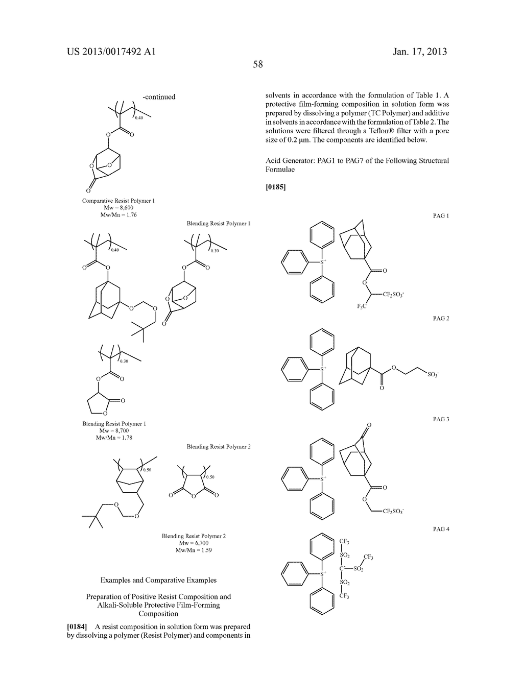 PATTERNING PROCESS AND RESIST COMPOSITIONAANM Hatakeyama; JunAACI Joetsu-shiAACO JPAAGP Hatakeyama; Jun Joetsu-shi JPAANM Hasegawa; KojiAACI Joetsu-shiAACO JPAAGP Hasegawa; Koji Joetsu-shi JPAANM Katayama; KazuhiroAACI Joetsu-shiAACO JPAAGP Katayama; Kazuhiro Joetsu-shi JP - diagram, schematic, and image 71