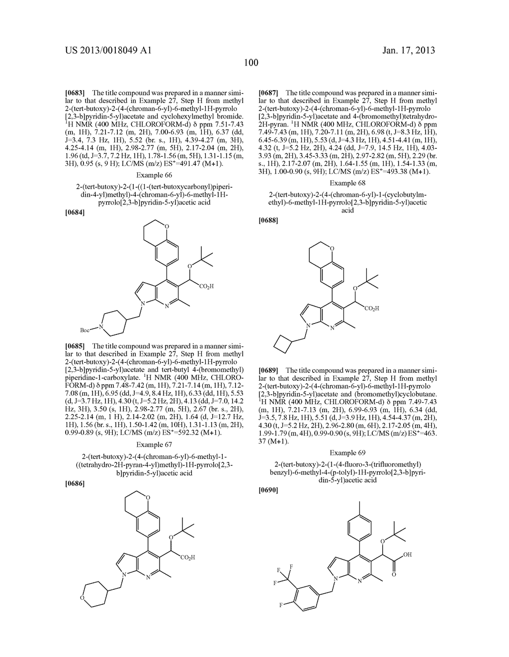 Azaindole Compounds and Methods for Treating HIV - diagram, schematic, and image 101