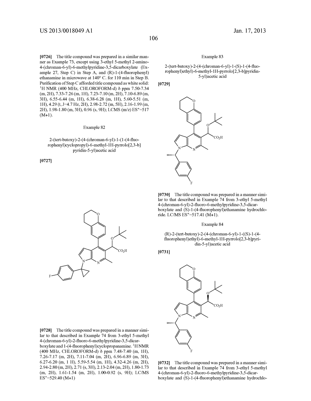Azaindole Compounds and Methods for Treating HIV - diagram, schematic, and image 107