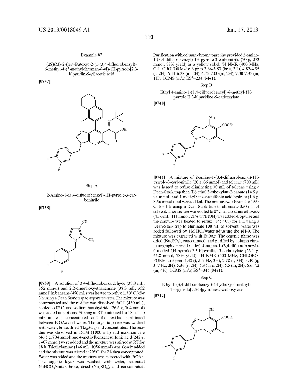 Azaindole Compounds and Methods for Treating HIV - diagram, schematic, and image 111