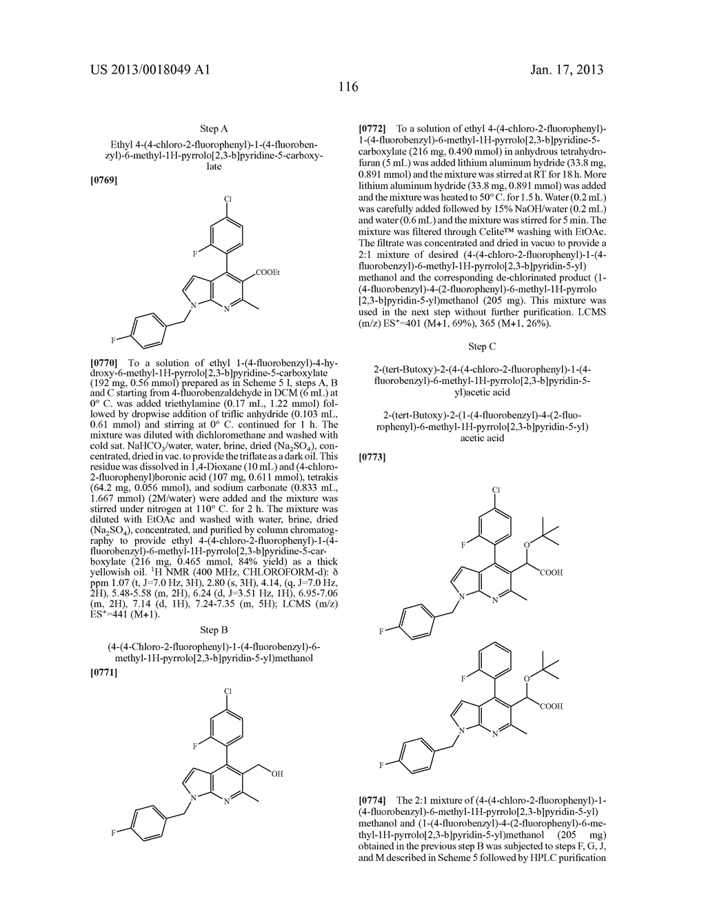 Azaindole Compounds and Methods for Treating HIV - diagram, schematic, and image 117