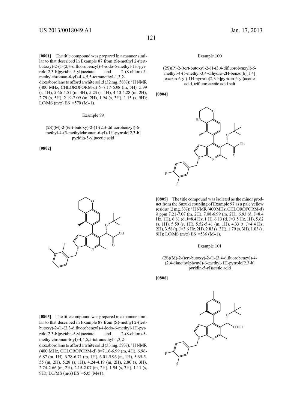 Azaindole Compounds and Methods for Treating HIV - diagram, schematic, and image 122