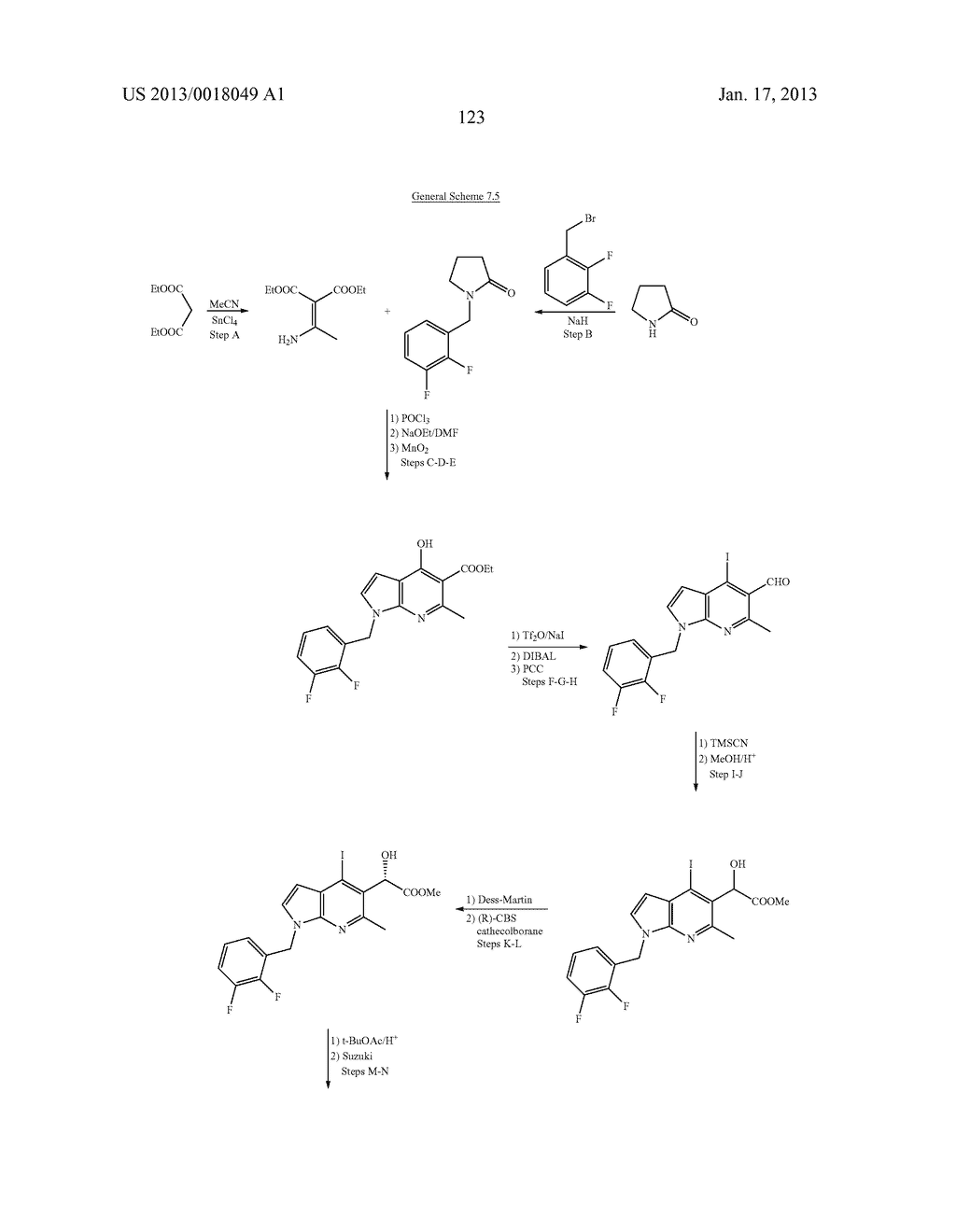 Azaindole Compounds and Methods for Treating HIV - diagram, schematic, and image 124