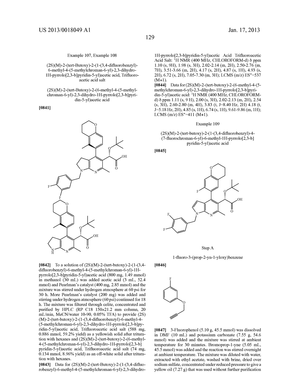 Azaindole Compounds and Methods for Treating HIV - diagram, schematic, and image 130