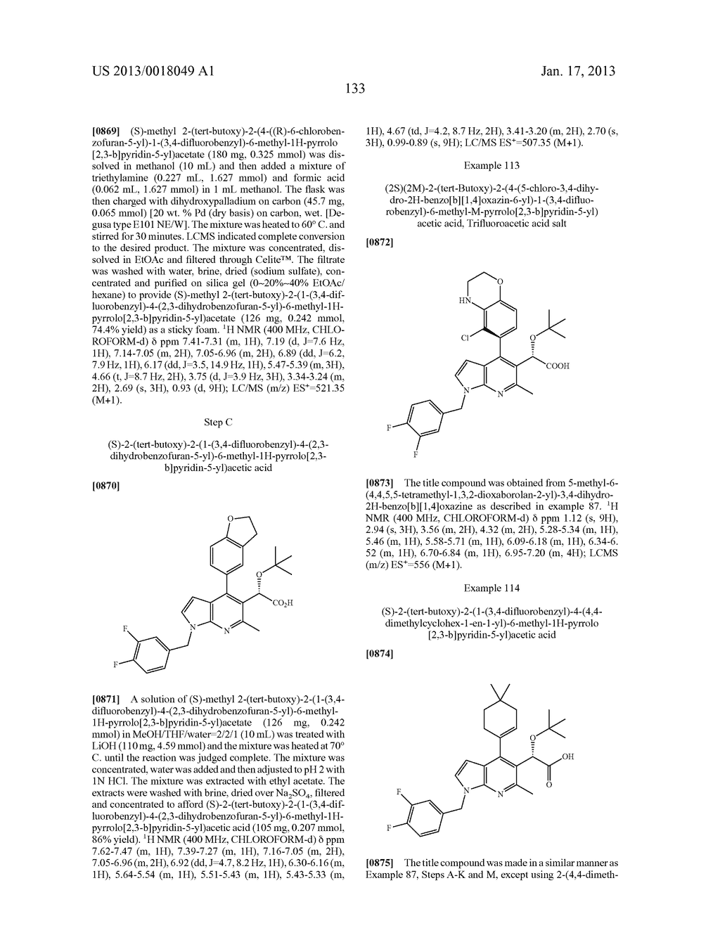 Azaindole Compounds and Methods for Treating HIV - diagram, schematic, and image 134