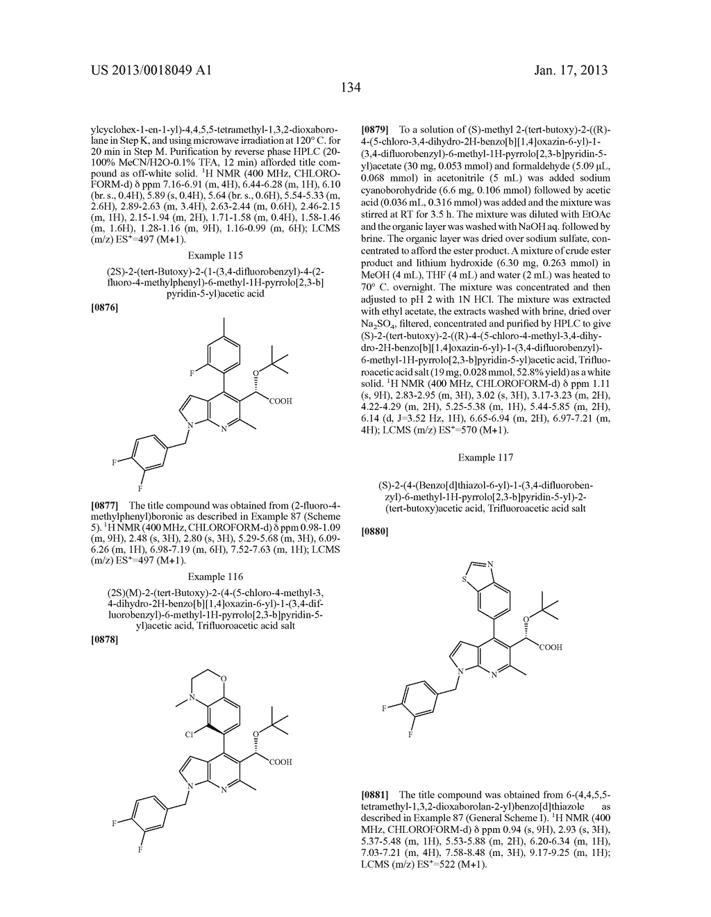 Azaindole Compounds and Methods for Treating HIV - diagram, schematic, and image 135
