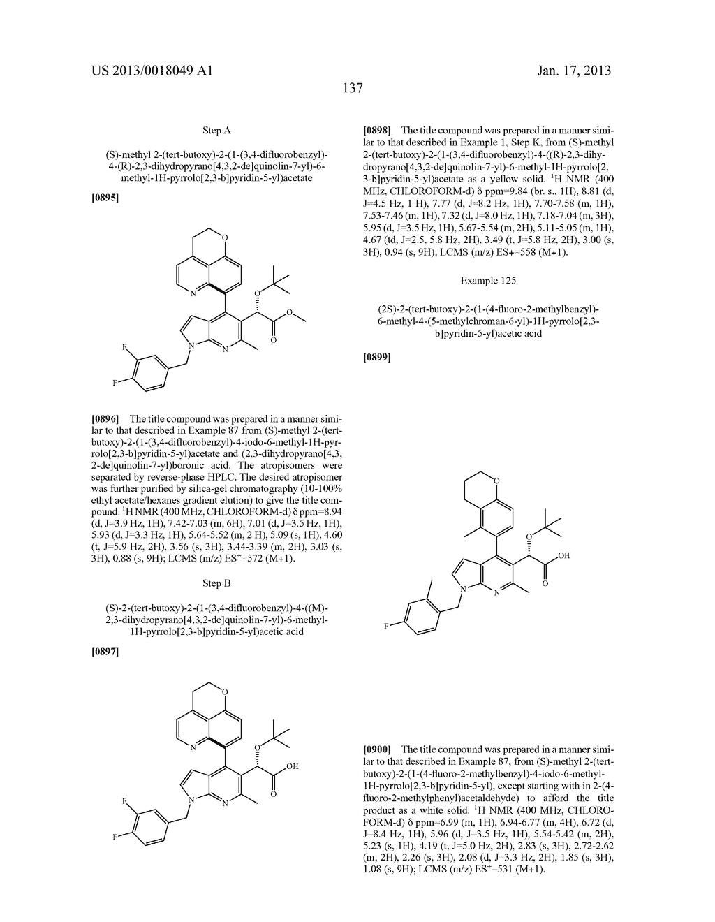 Azaindole Compounds and Methods for Treating HIV - diagram, schematic, and image 138