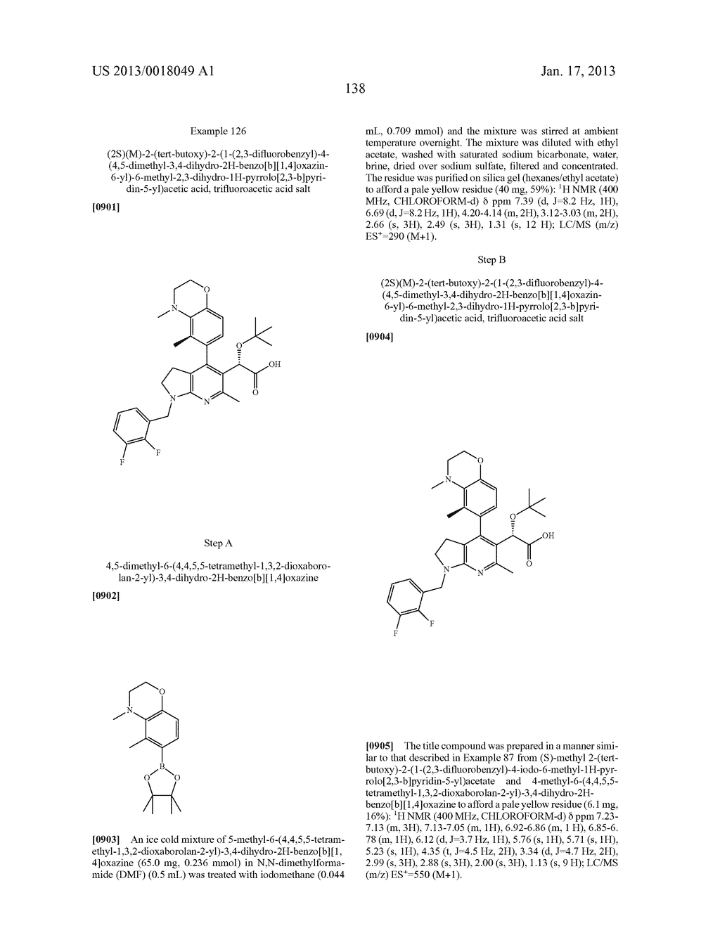 Azaindole Compounds and Methods for Treating HIV - diagram, schematic, and image 139